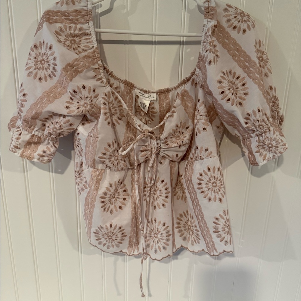 Kirious Los Angeles Floral crop Top